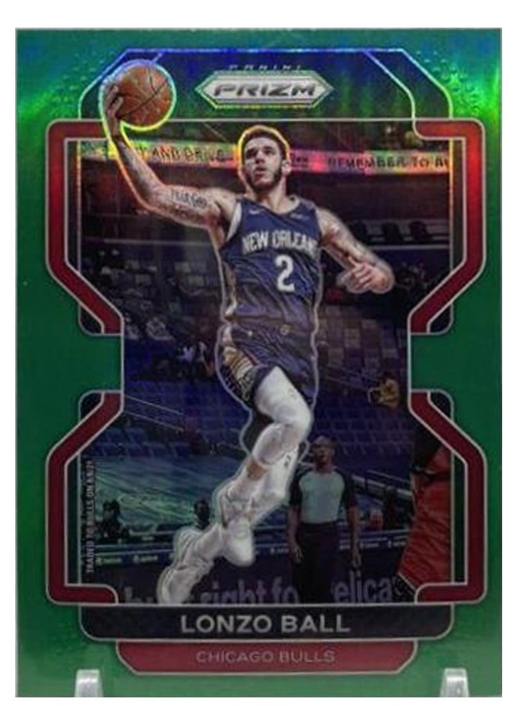 2021-22 Panini Prizm Base Set Lonzo Ball #69 card