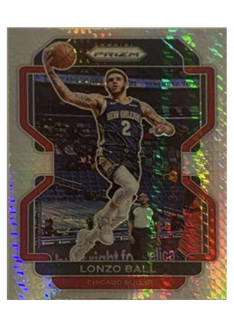 2021-22 Panini Prizm Base Set Lonzo Ball #69 card