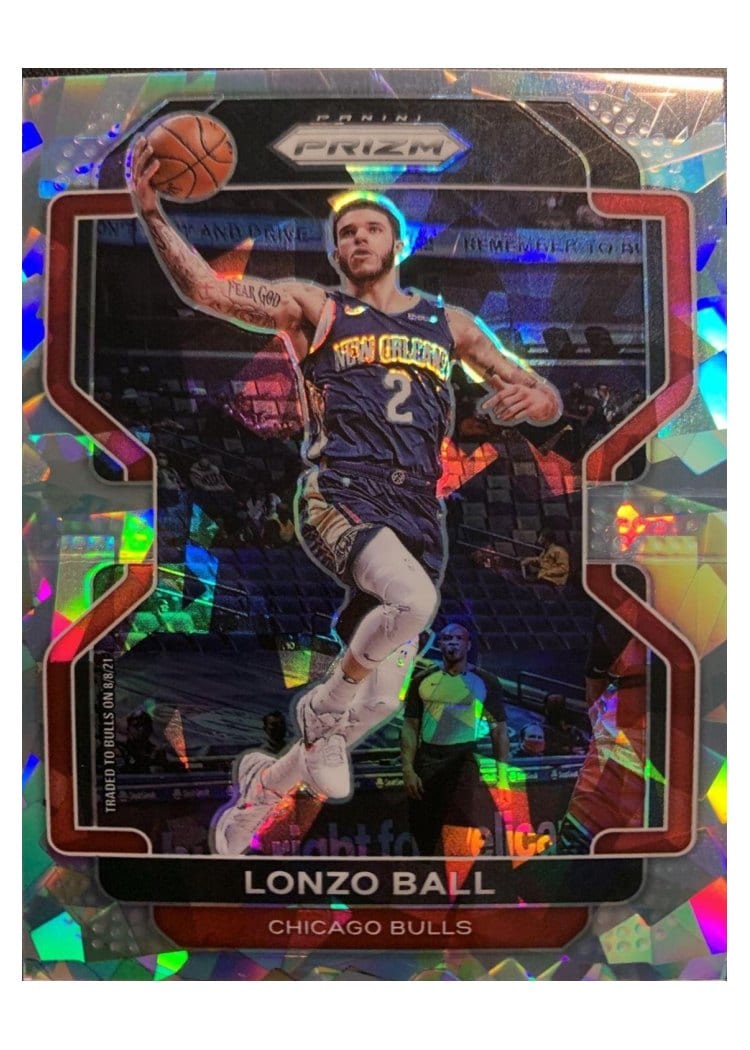 2021-22 Panini Prizm Base Set Lonzo Ball #69 card
