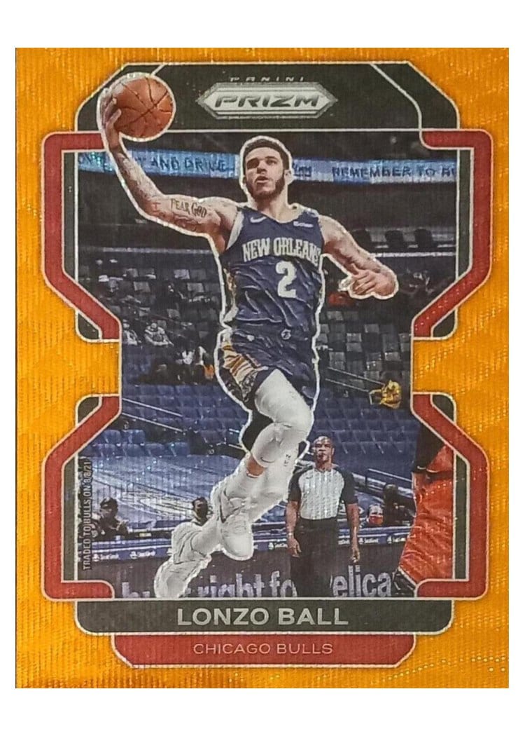 2021-22 Panini Prizm Base Set Lonzo Ball #69 card