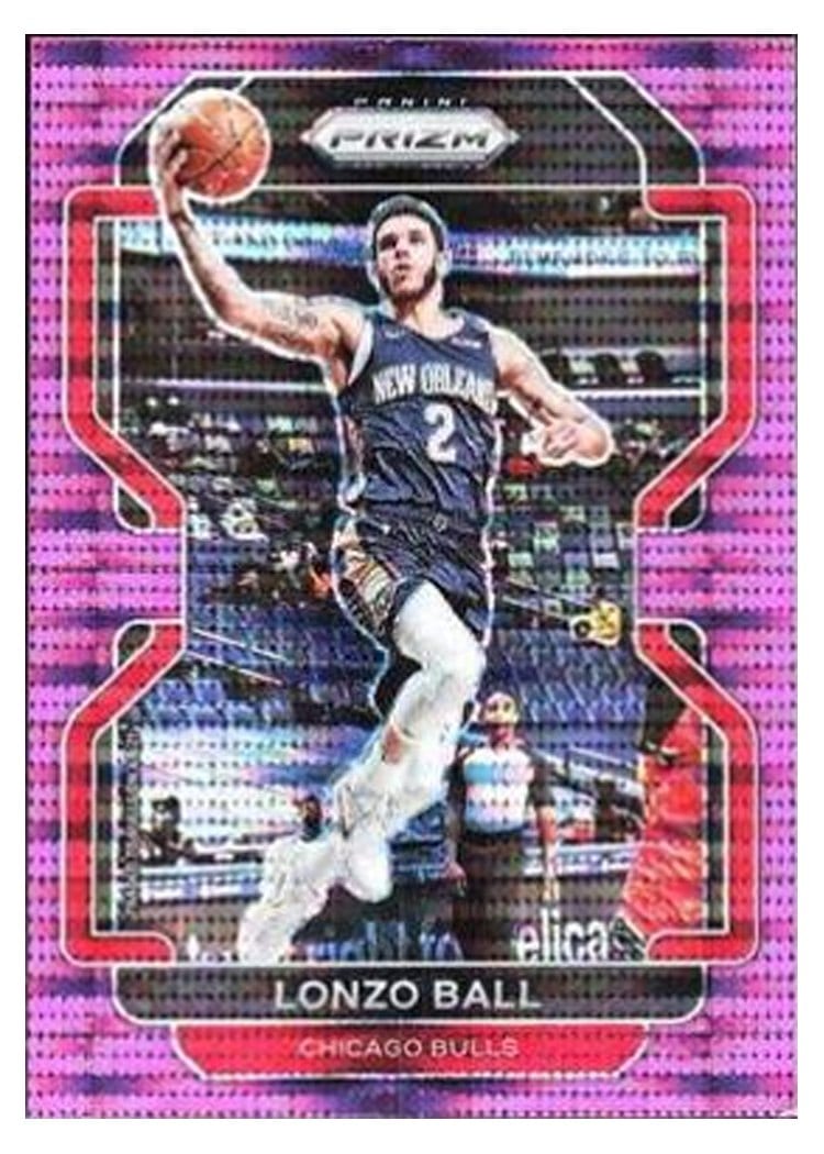 2021-22 Panini Prizm Base Set Lonzo Ball #69 card