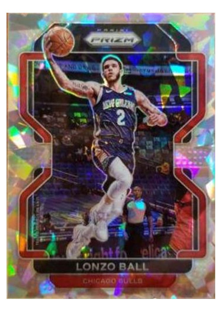 2021-22 Panini Prizm Base Set Lonzo Ball #69 card