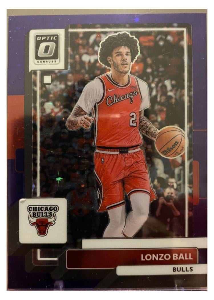 2022-23 Donruss Optic Base Set Lonzo Ball #58 card