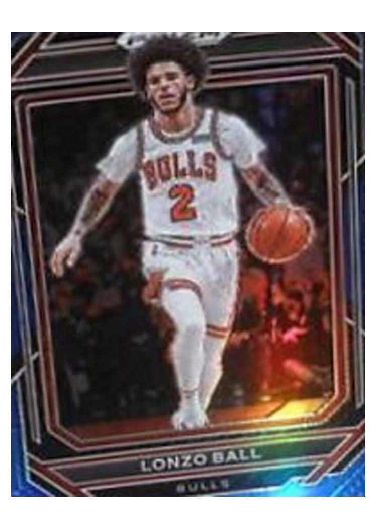 2022-23 Panini Prizm Base Set Lonzo Ball #88 card