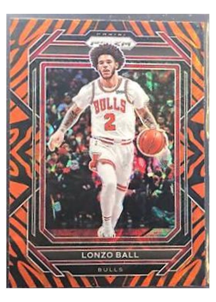 2022-23 Panini Prizm Base Set Lonzo Ball #88 card
