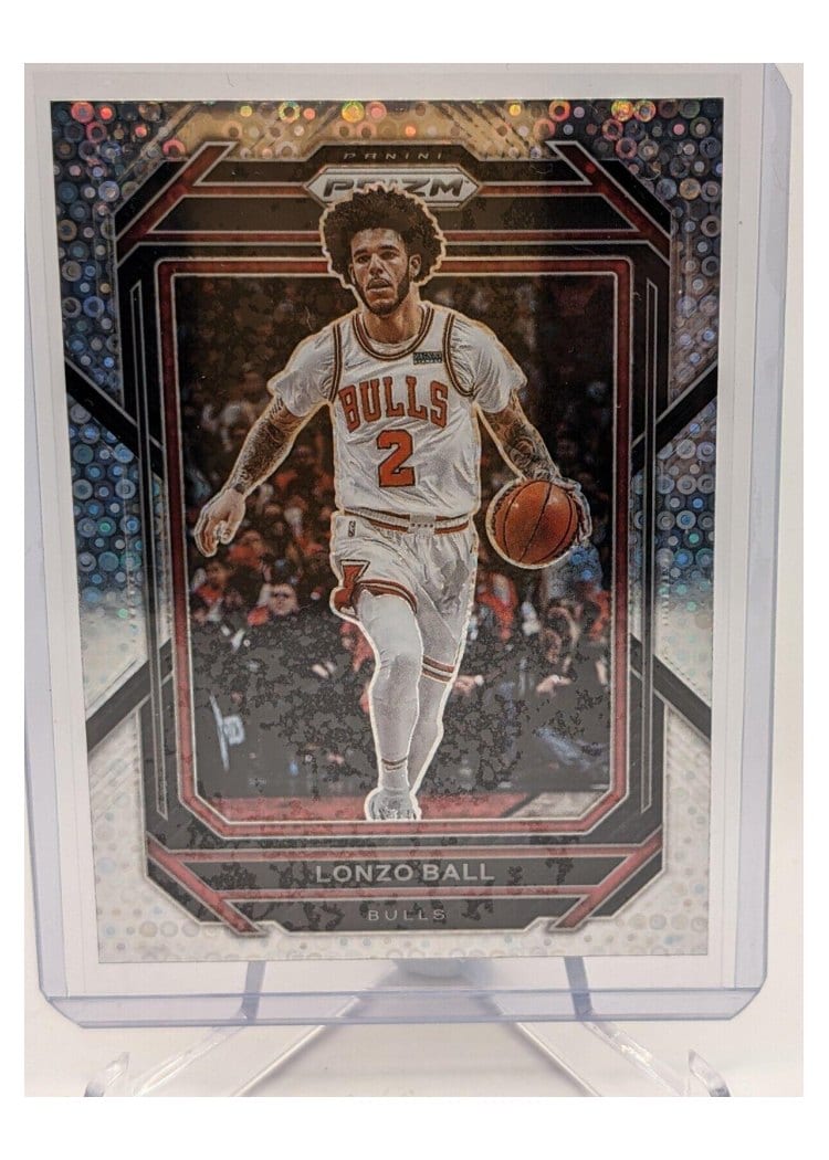 2022-23 Panini Prizm Base Set Lonzo Ball #88 card