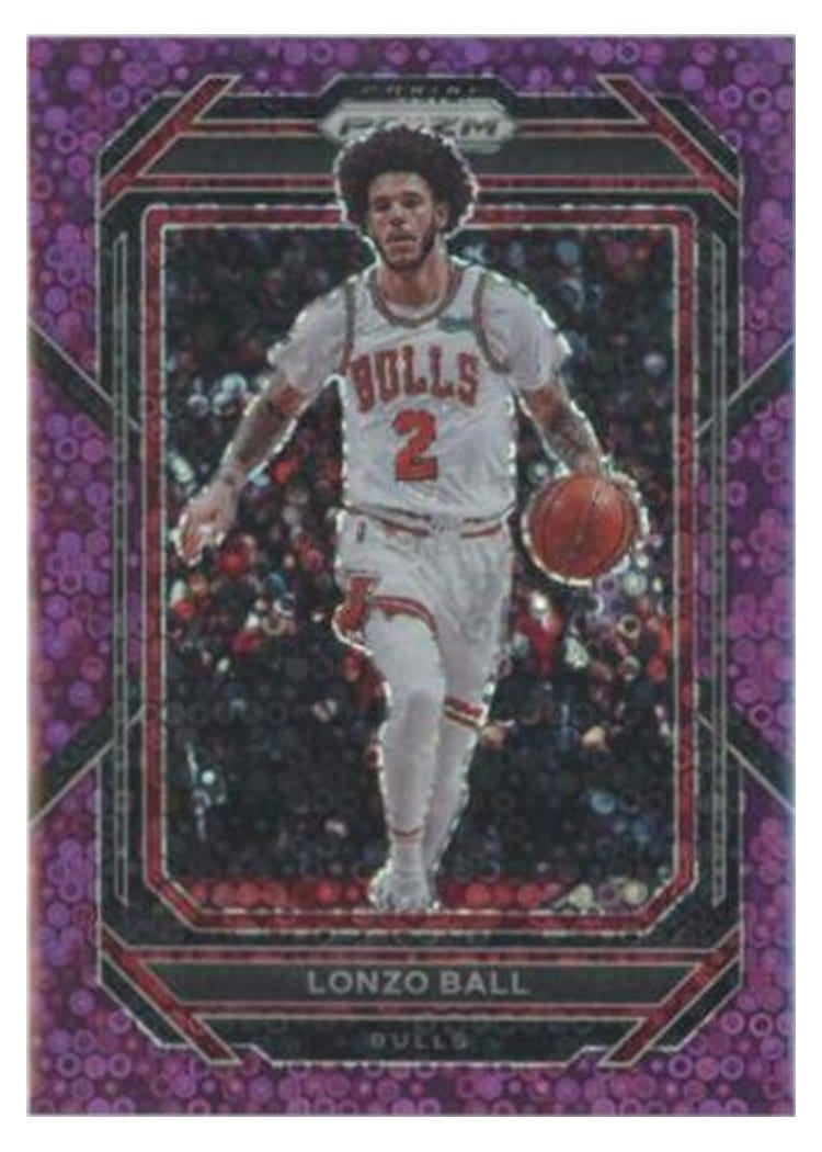 2022-23 Panini Prizm Base Set Lonzo Ball #88 card