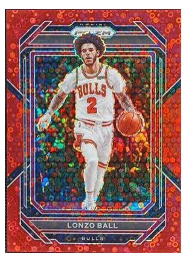 2022-23 Panini Prizm Base Set Lonzo Ball #88 card