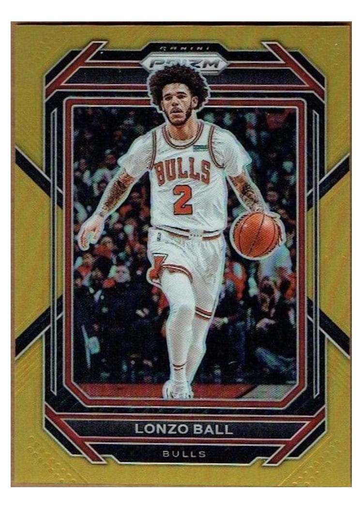 2022-23 Panini Prizm Base Set Lonzo Ball #88 card