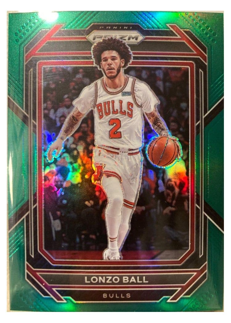 2022-23 Panini Prizm Base Set Lonzo Ball #88 card