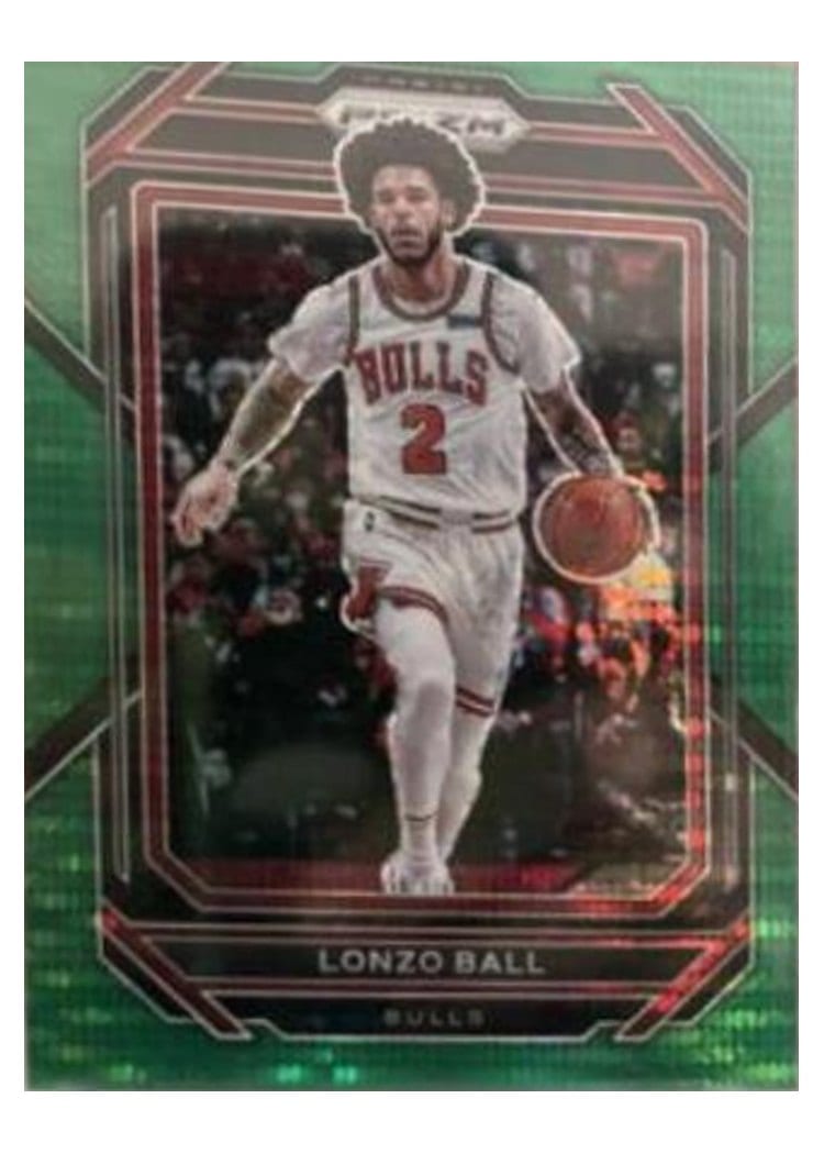 2022-23 Panini Prizm Base Set Lonzo Ball #88 card