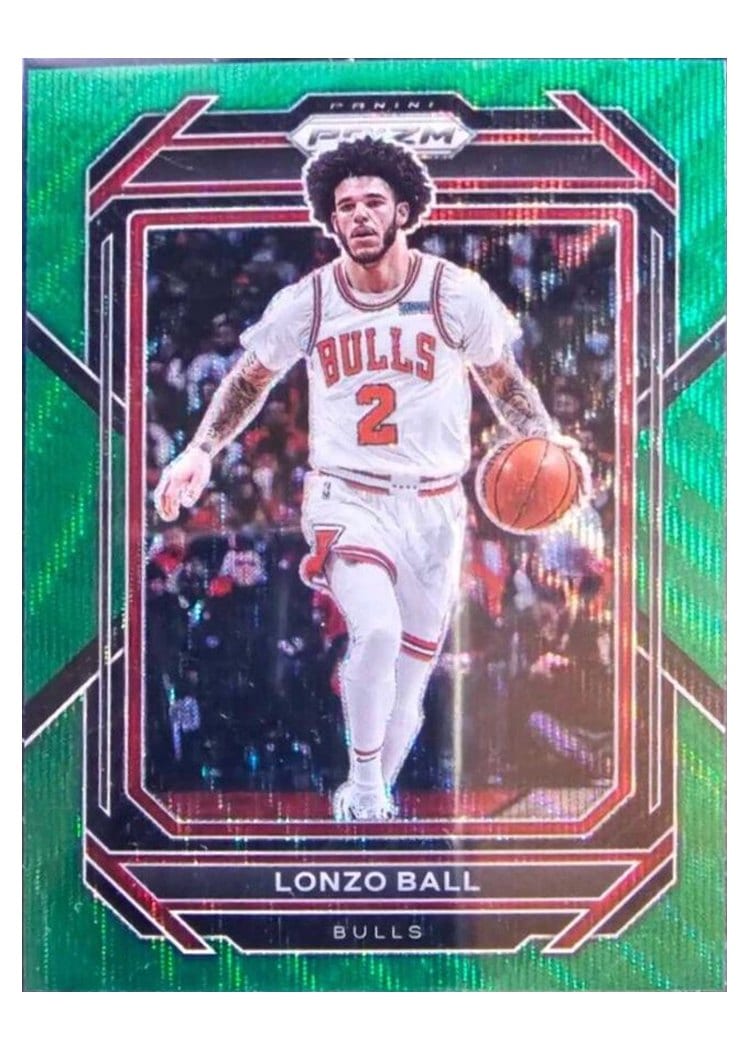 2022-23 Panini Prizm Base Set Lonzo Ball #88 card