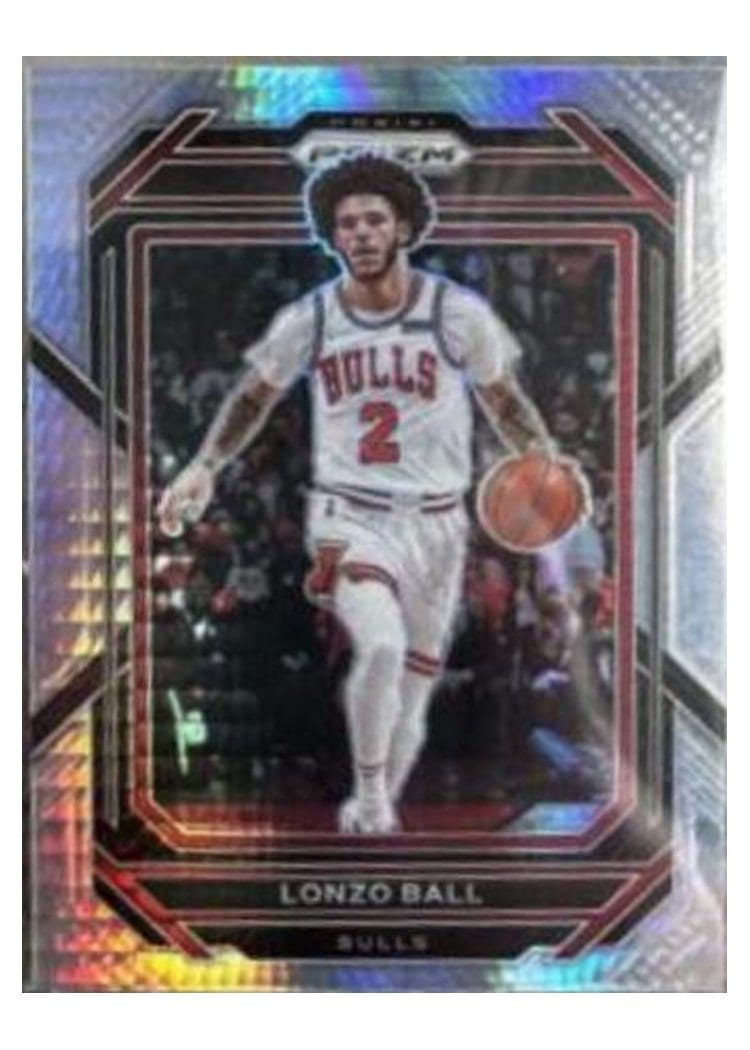 2022-23 Panini Prizm Base Set Lonzo Ball #88 card