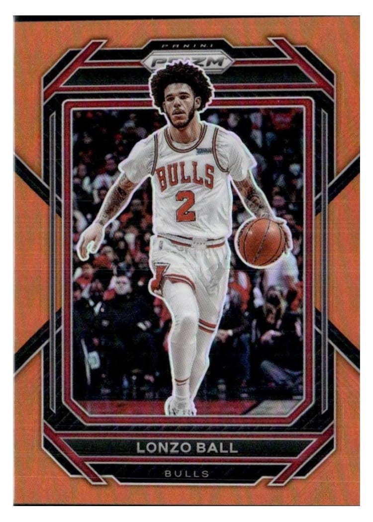 2022-23 Panini Prizm Base Set Lonzo Ball #88 card