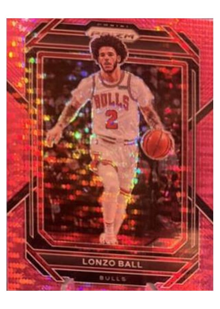 2022-23 Panini Prizm Base Set Lonzo Ball #88 card