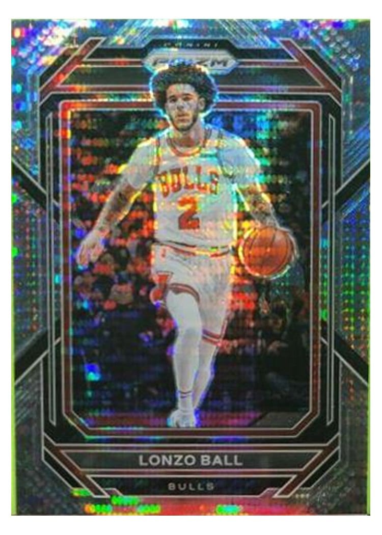 2022-23 Panini Prizm Base Set Lonzo Ball #88 card
