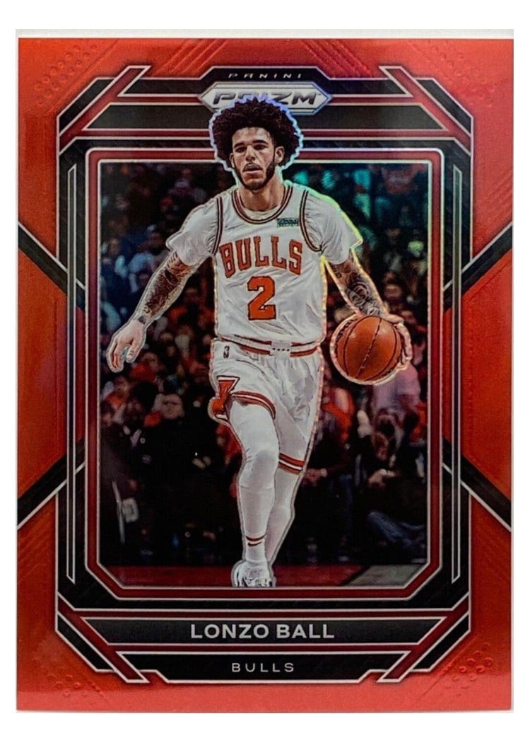 2022-23 Panini Prizm Base Set Lonzo Ball #88 card