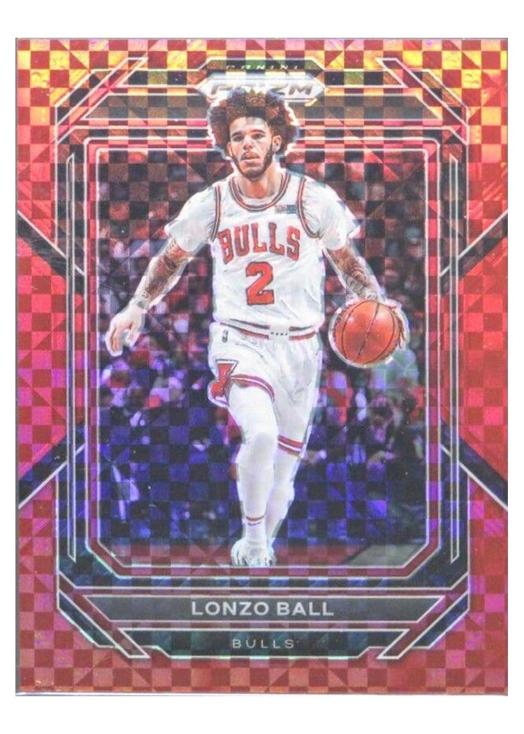 2022-23 Panini Prizm Base Set Lonzo Ball #88 card