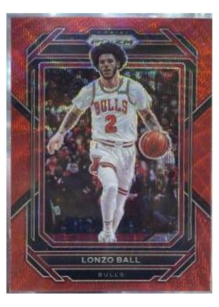 2022-23 Panini Prizm Base Set Lonzo Ball #88 card
