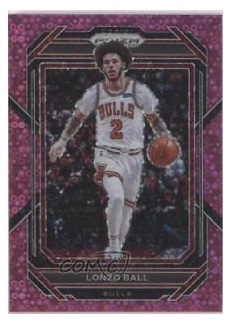 2022-23 Panini Prizm Base Set Lonzo Ball #88 card