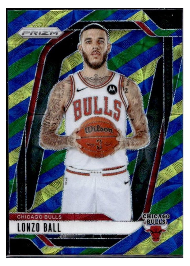 2024-25 Panini Prizm Base Set Lonzo Ball #75 card
