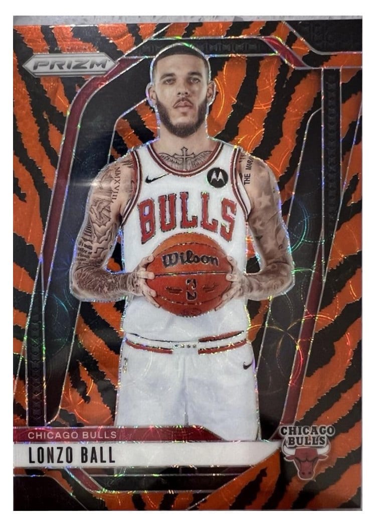 2024-25 Panini Prizm Base Set Lonzo Ball #75 card
