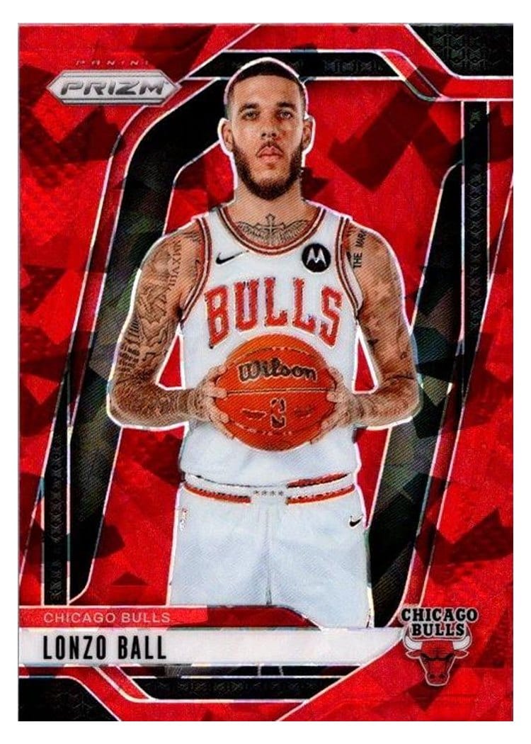 2024-25 Panini Prizm Base Set Lonzo Ball #75 card