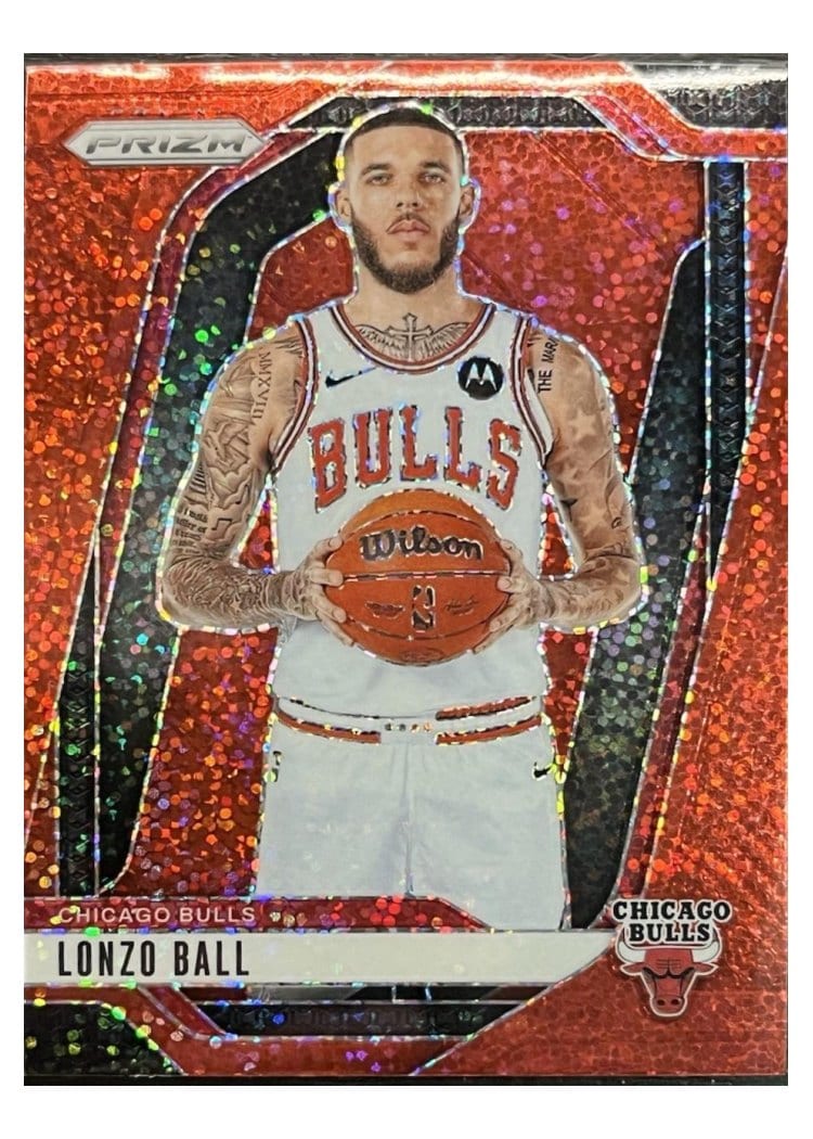 2024-25 Panini Prizm Base Set Lonzo Ball #75 card