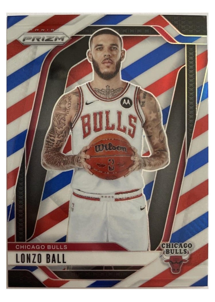 2024-25 Panini Prizm Base Set Lonzo Ball #75 card