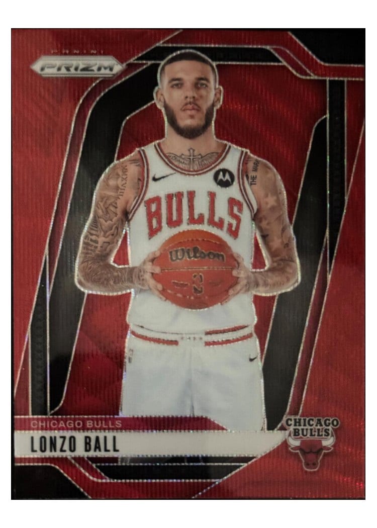 2024-25 Panini Prizm Base Set Lonzo Ball #75 card