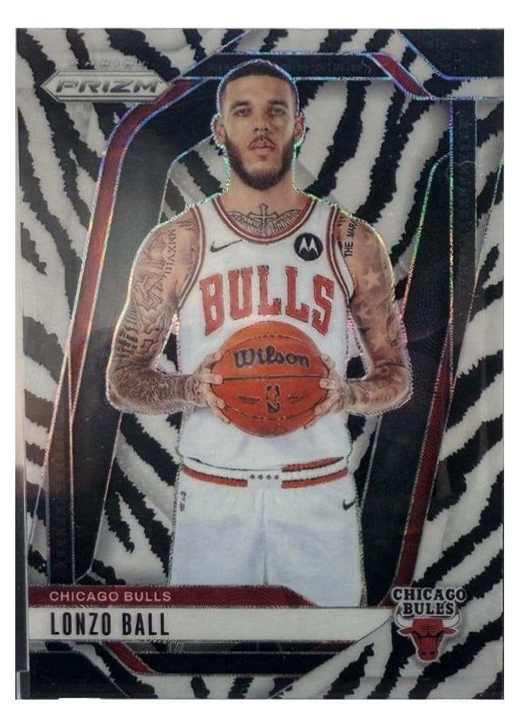 2024-25 Panini Prizm Base Set Lonzo Ball #75 card