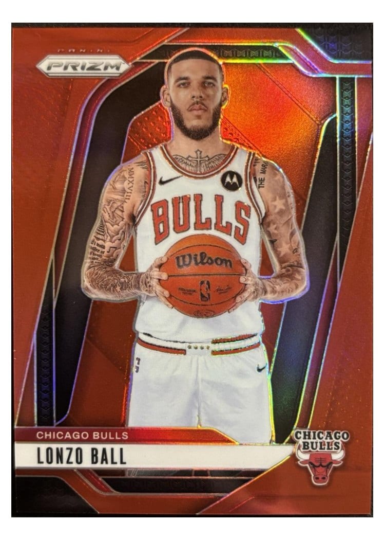 2024-25 Panini Prizm Base Set Lonzo Ball #75 card