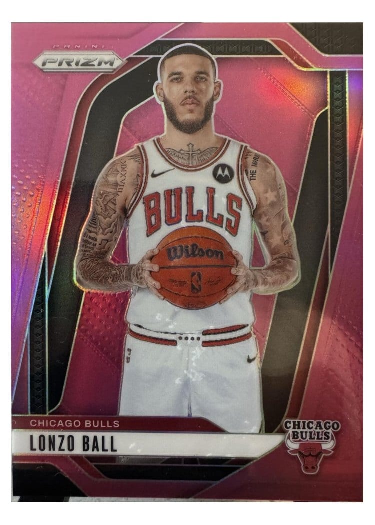 2024-25 Panini Prizm Base Set Lonzo Ball #75 card