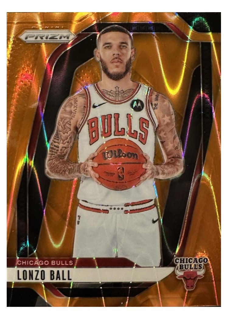 2024-25 Panini Prizm Base Set Lonzo Ball #75 card