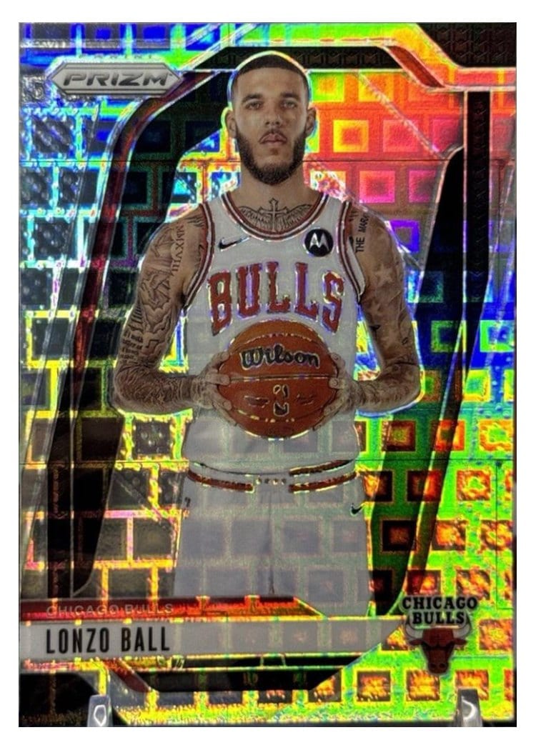 2024-25 Panini Prizm Base Set Lonzo Ball #75 card