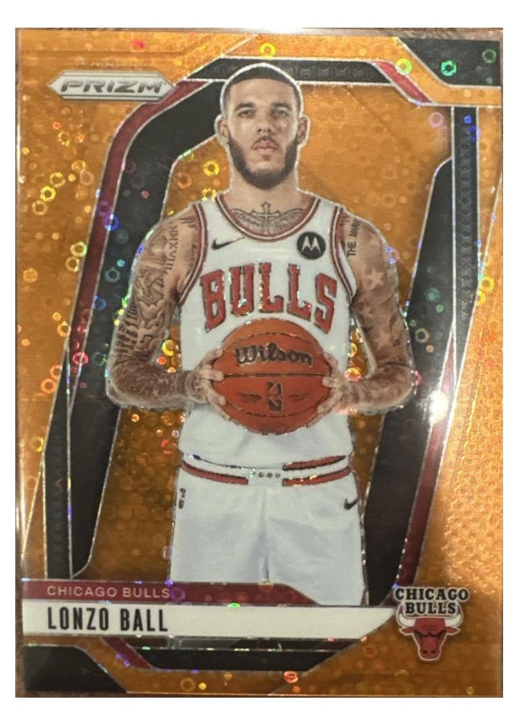 2024-25 Panini Prizm Base Set Lonzo Ball #75 card