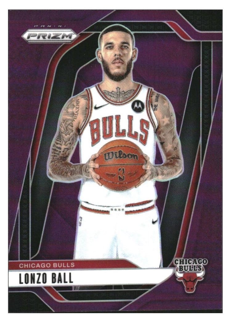 2024-25 Panini Prizm Base Set Lonzo Ball #75 card