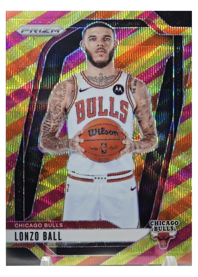 2024-25 Panini Prizm Base Set Lonzo Ball #75 card