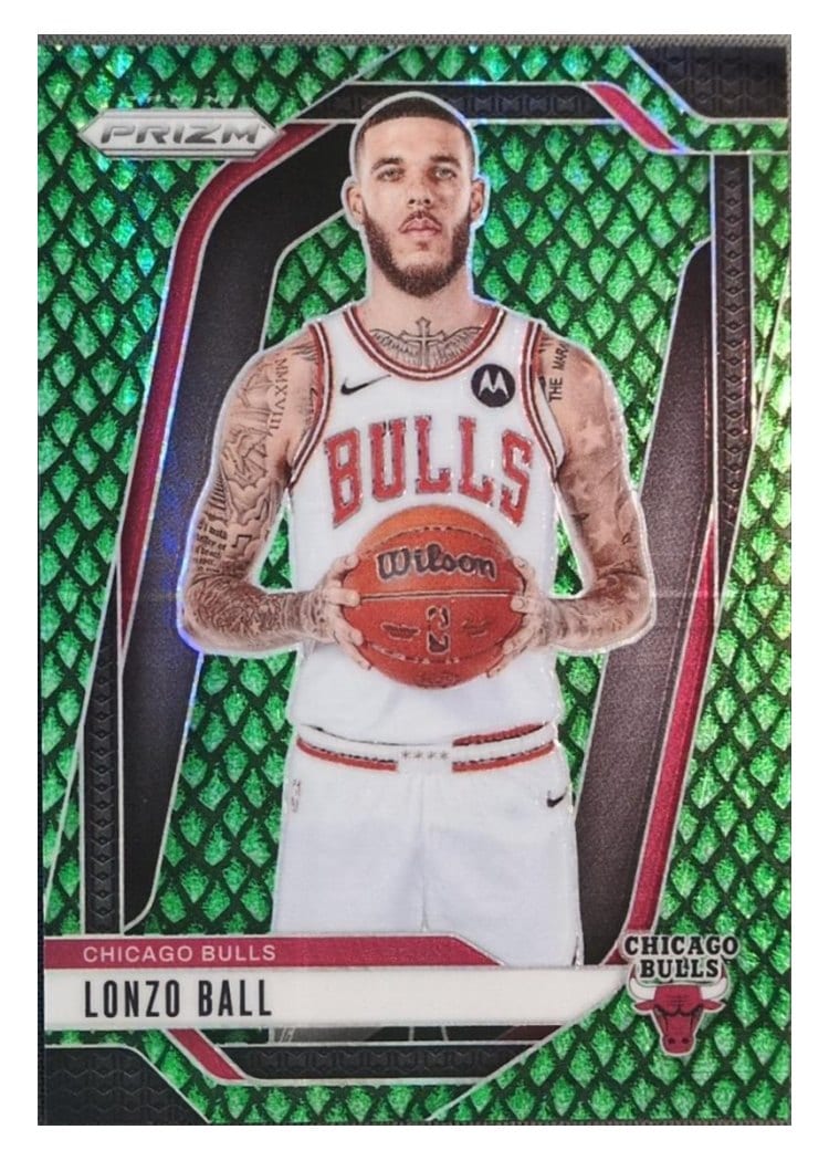 2024-25 Panini Prizm Base Set Lonzo Ball #75 card