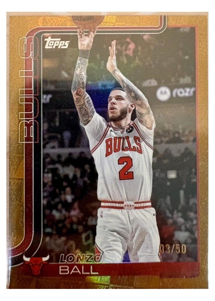 2025-26 Topps Base Set Lonzo Ball #39 card