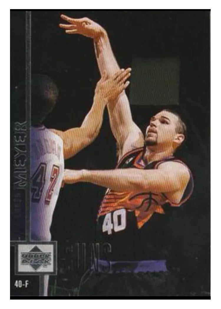 1997 Upper Deck Loren Meyer #98 card
