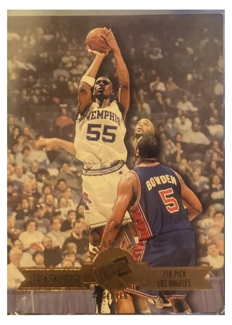 1996 Press Pass Lorenzen Wright #7 card
