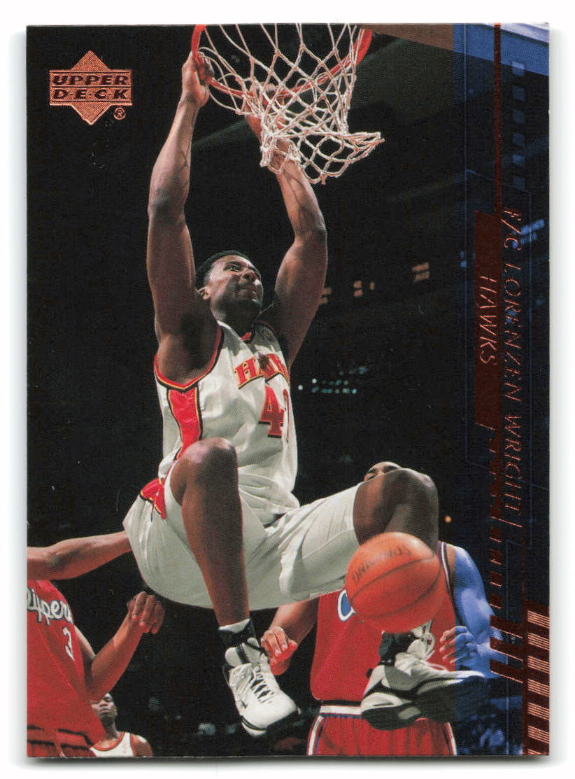 2000-01 Upper Deck Base Set Lorenzen Wright #6 card