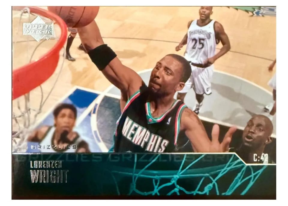 2003 Upper Deck Lorenzen Wright #131 card