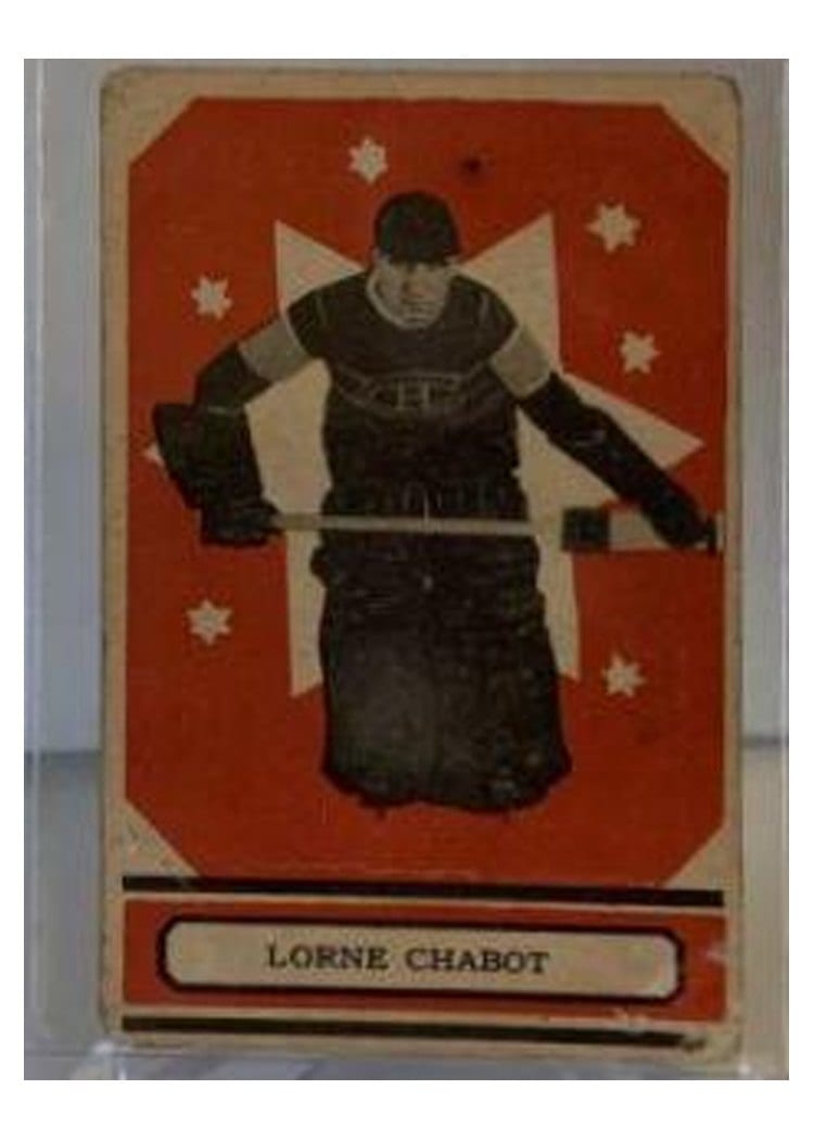 1933 O-Pee-Chee Lorne Chabot #18 card