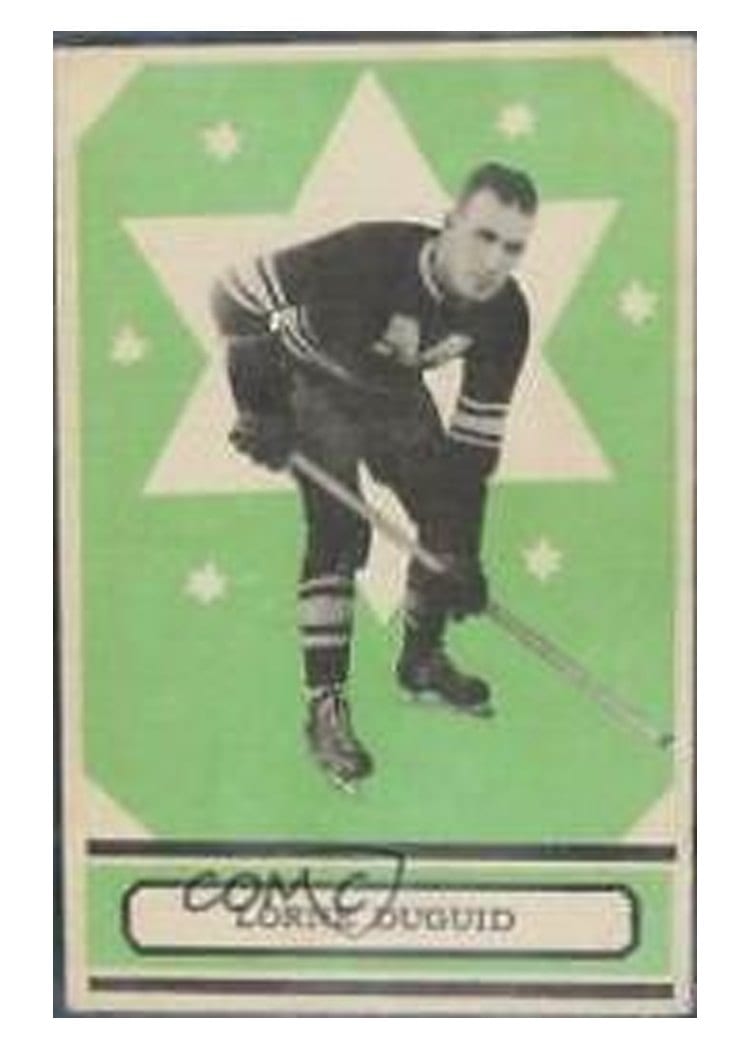 1933 O-Pee-Chee Lorne Duguid #58 card