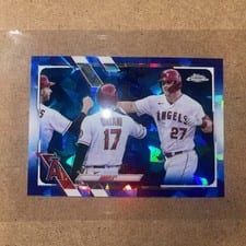 2021 Topps Chrome Sapphire Edition Base Set Los Angeles Angels #621
