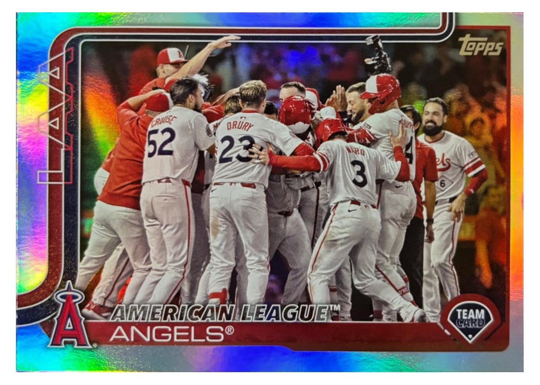 2025 Topps Base Set Los Angeles Angels #85 card