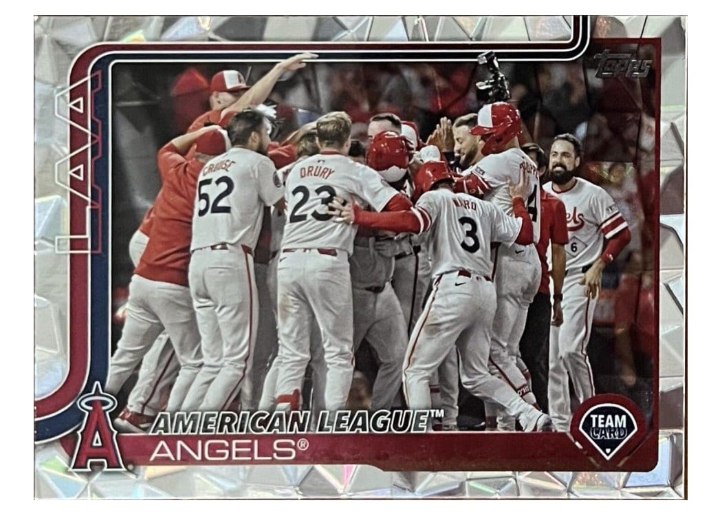 2025 Topps Base Set Los Angeles Angels #85 card
