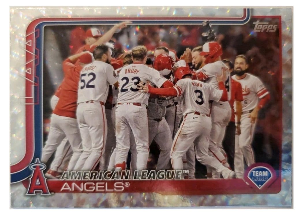 2025 Topps Base Set Los Angeles Angels #85 card
